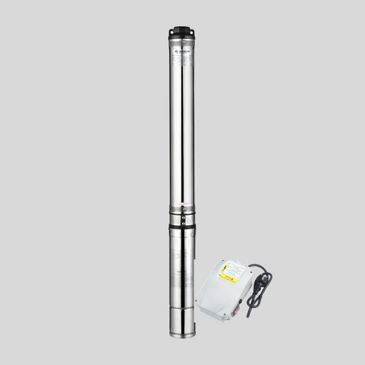 DAYUAN 4Dm2 Borehole Pumps with standard control from 0.37-4Kw/ Max. flow 5m³/h, Max. head 414m, Price from
